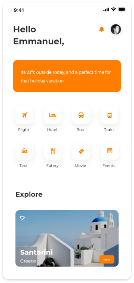 Travelio - Home